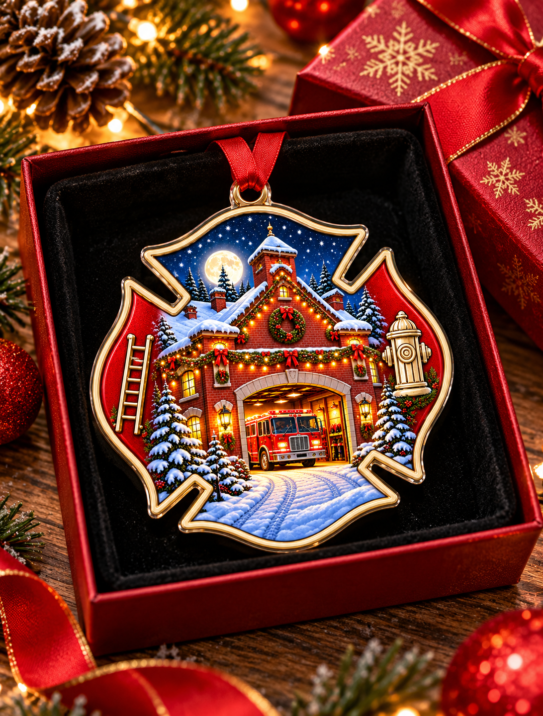 Firefighter Ornament