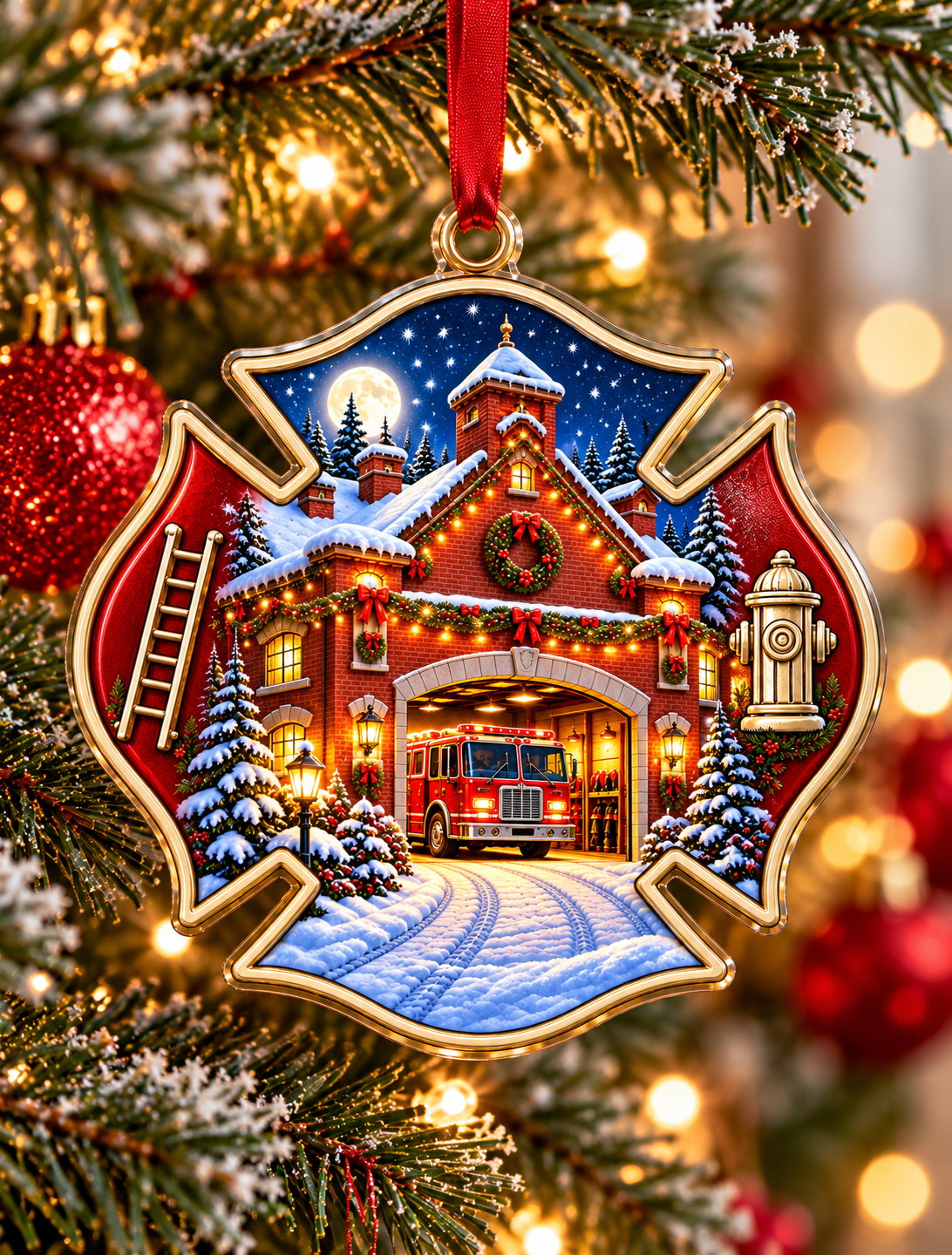 Firefighter Ornament
