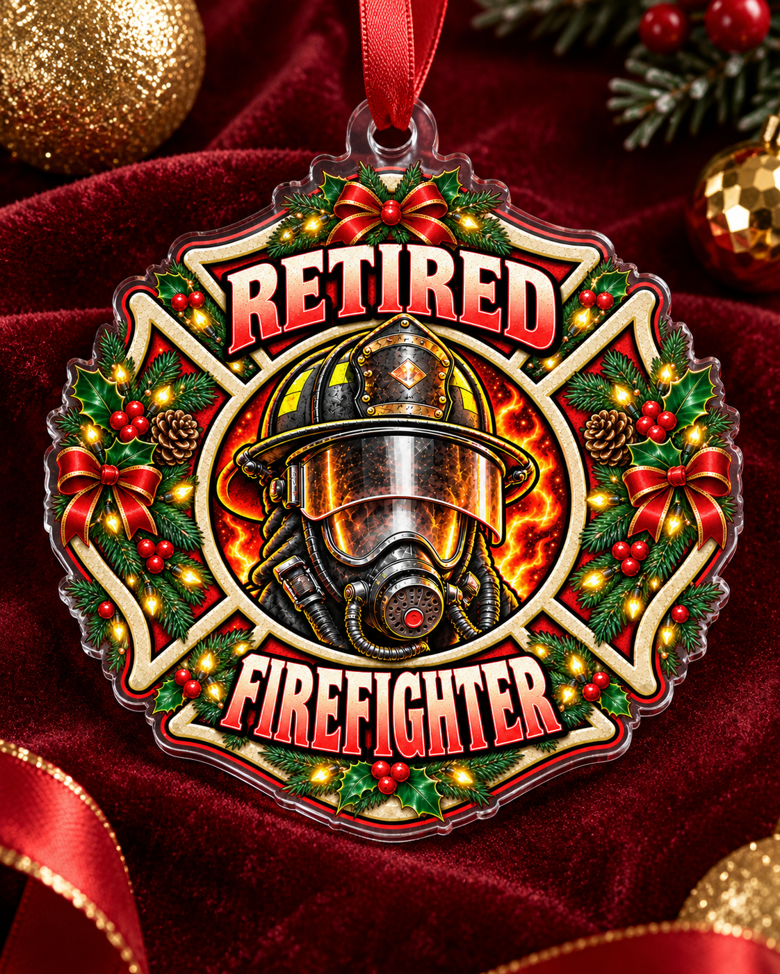 A Hero's Helmet Christmas Keepsake