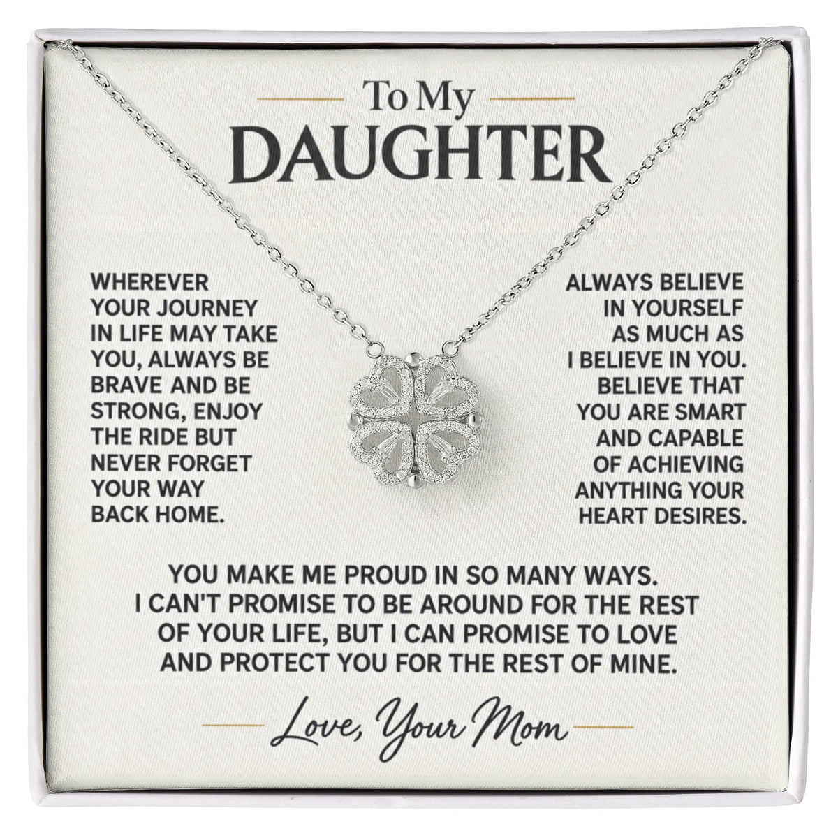 To my daughter