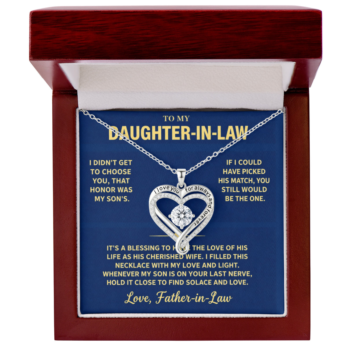To my daughter in law