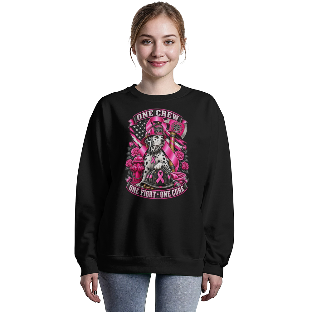 One Crew One Fight One Cure Unisex Crewneck