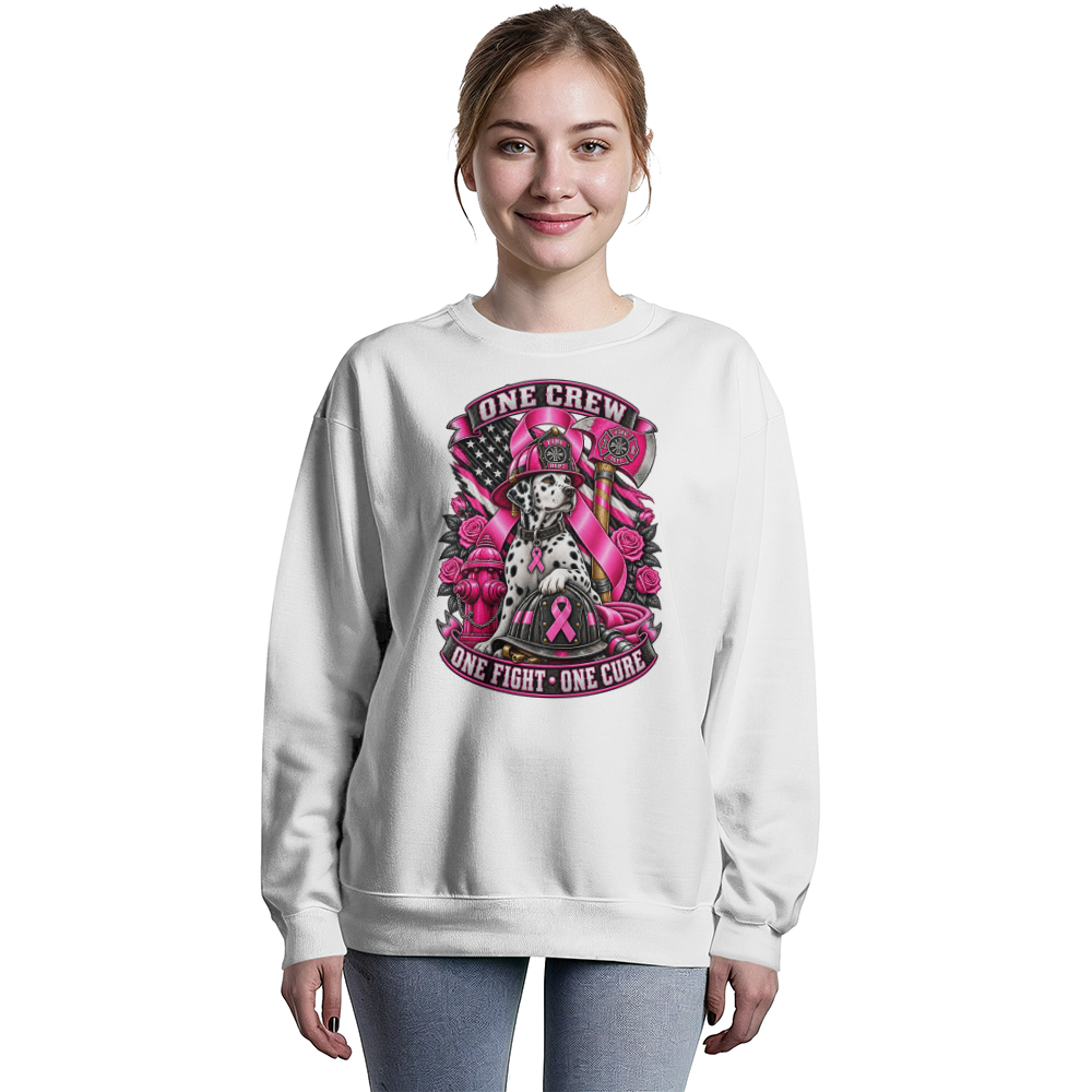 One Crew One Fight One Cure Unisex Crewneck
