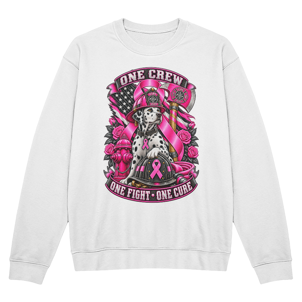One Crew One Fight One Cure Unisex Crewneck