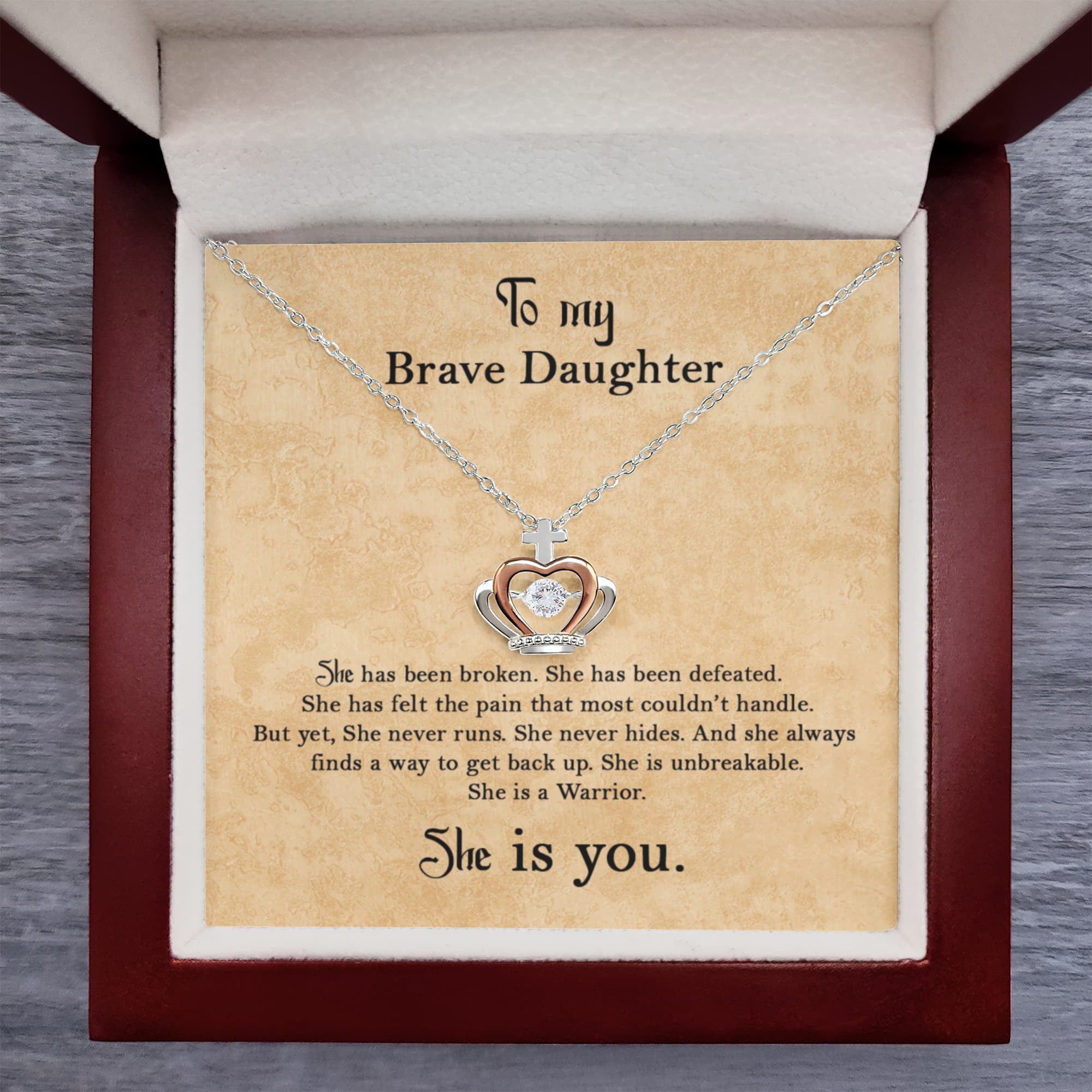 To My Brave Daughter