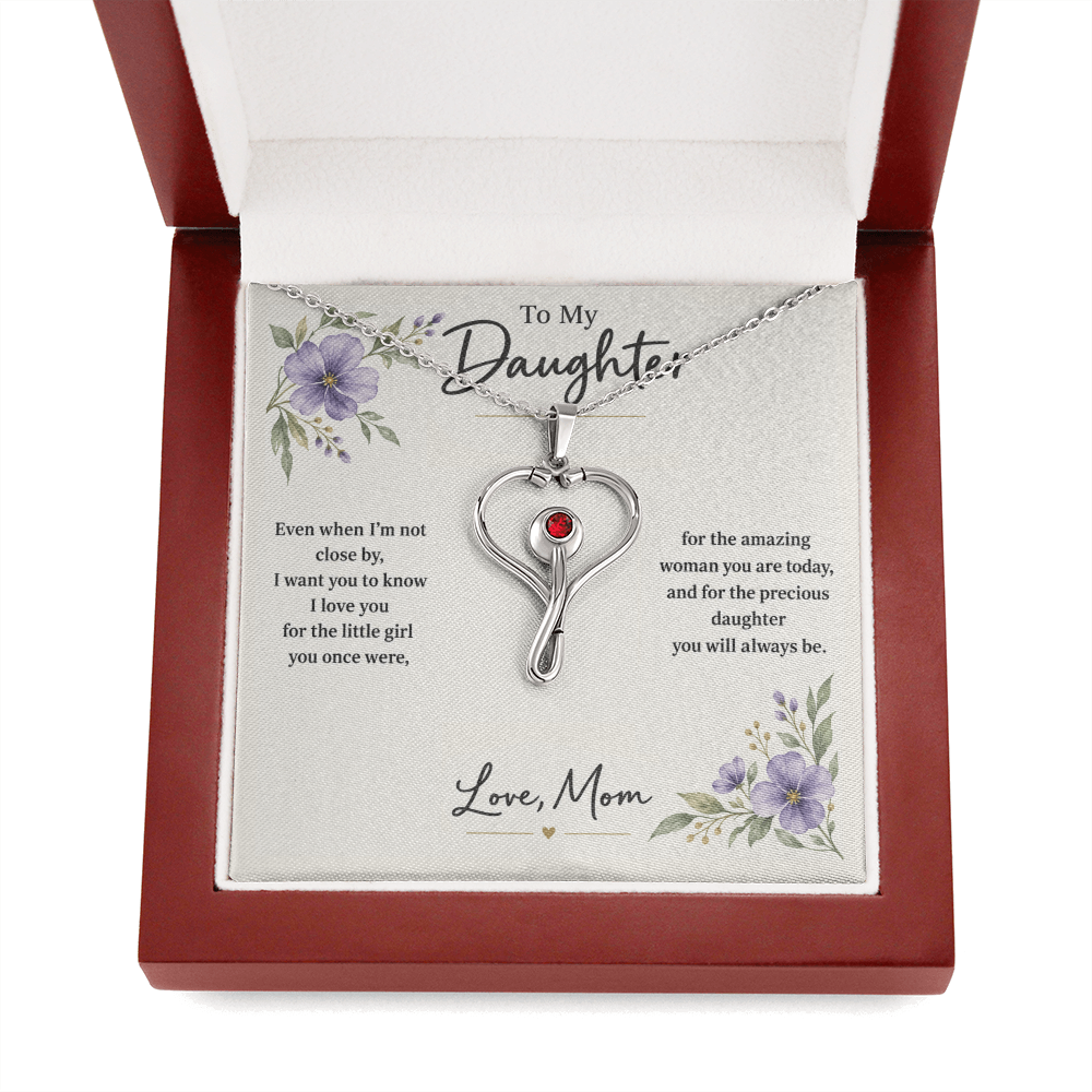 To my daughter love mom