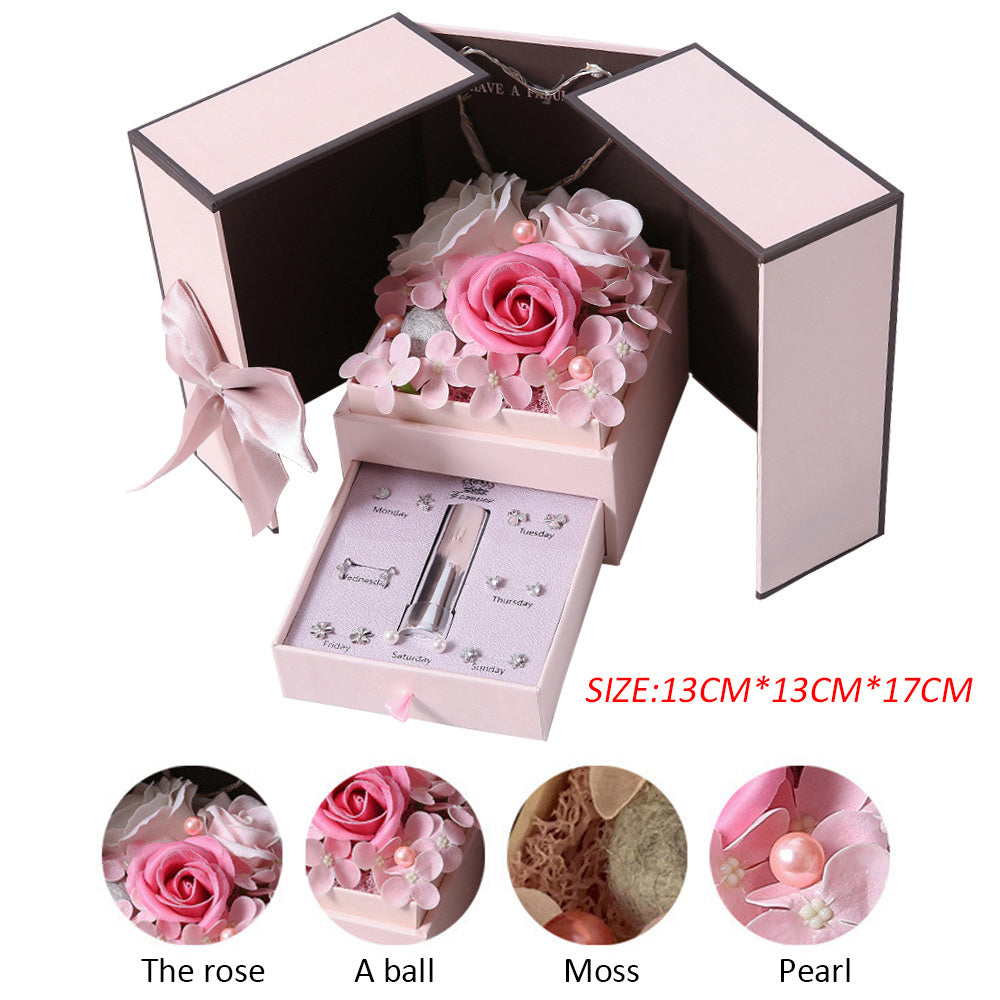 Pink Lamp Gift Box Valentine's Day Creative Gift