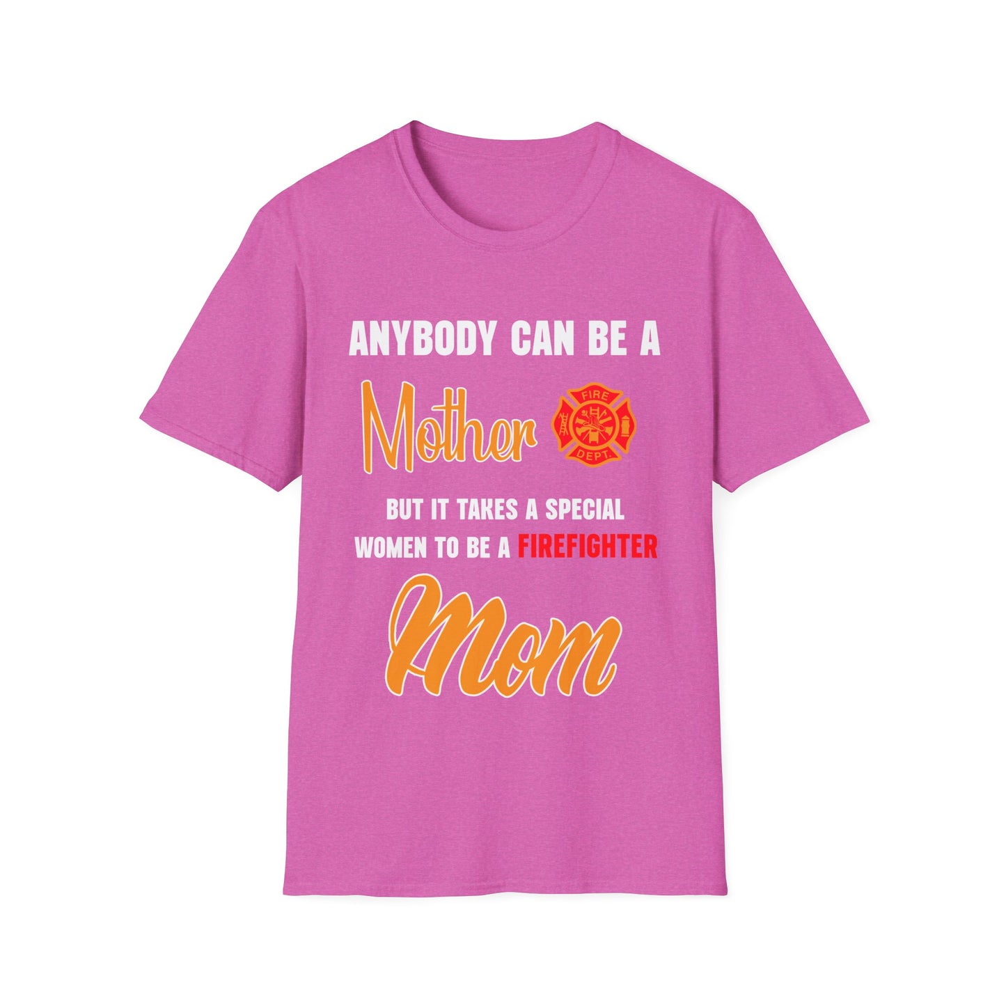 Firefighter mom t-shirt