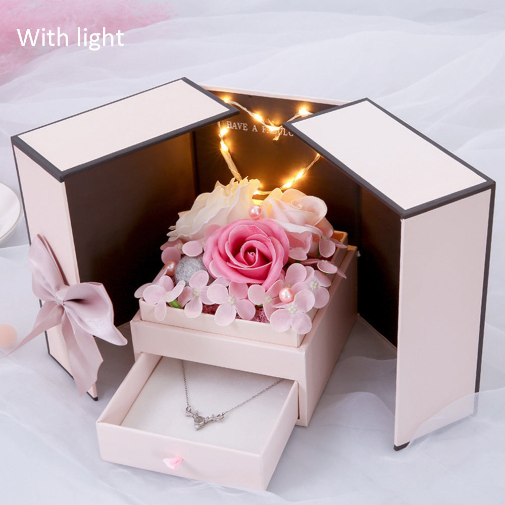 Pink Lamp Gift Box Valentine's Day Creative Gift