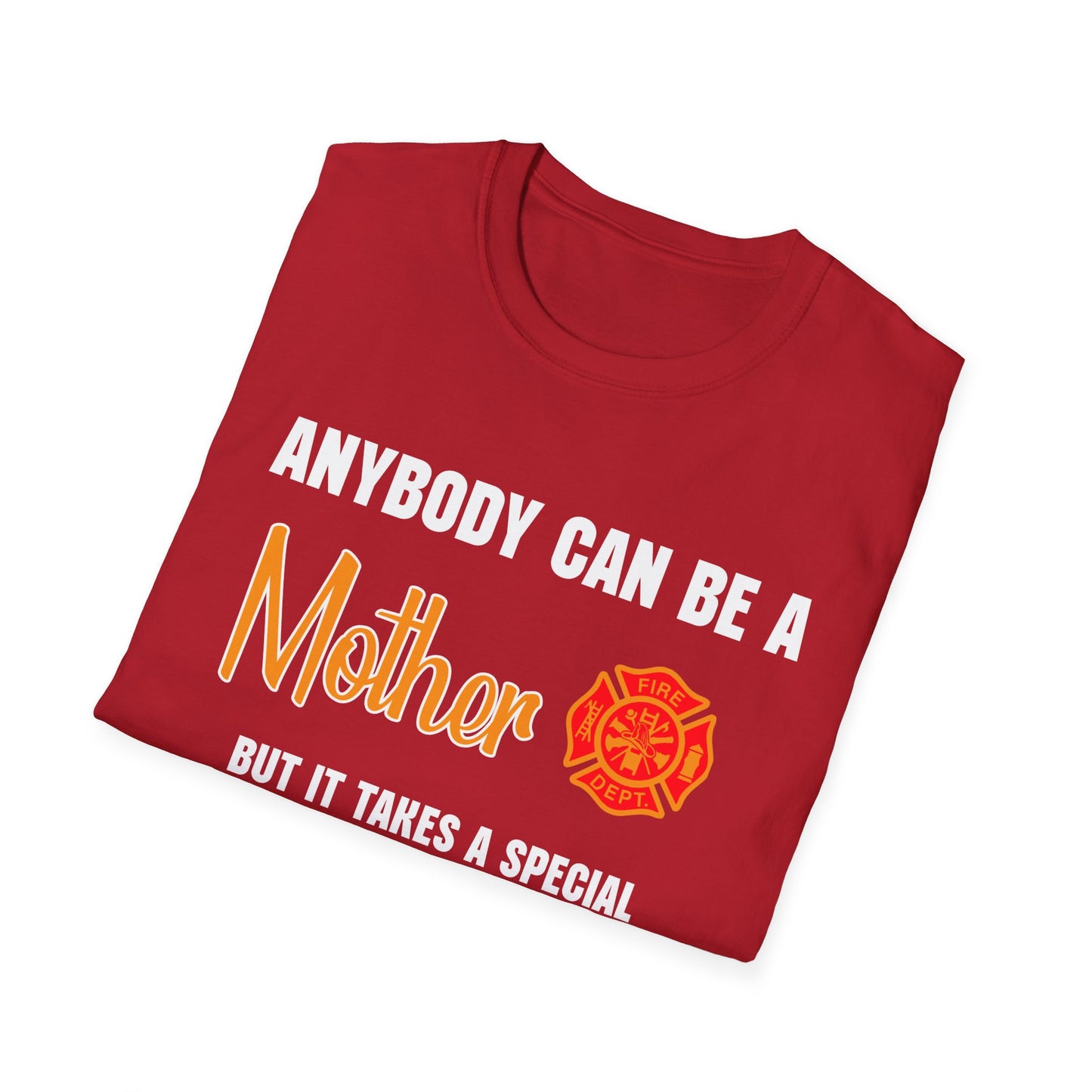 Firefighter mom t-shirt