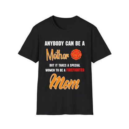 Firefighter mom t-shirt