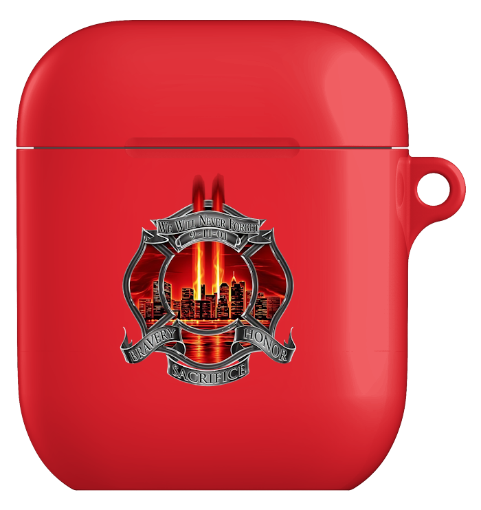 911 Firefighter Airpod Case