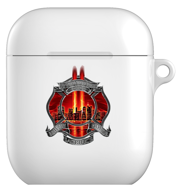 911 Firefighter Airpod Case