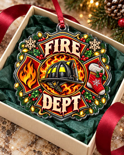 Firehouse Pride Holiday Ornament