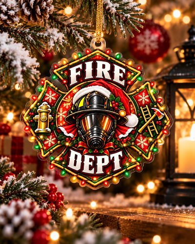 Firehouse Holiday Keepsake Ornament