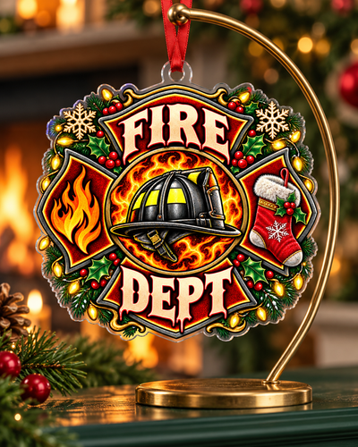 Firehouse Pride Holiday Ornament