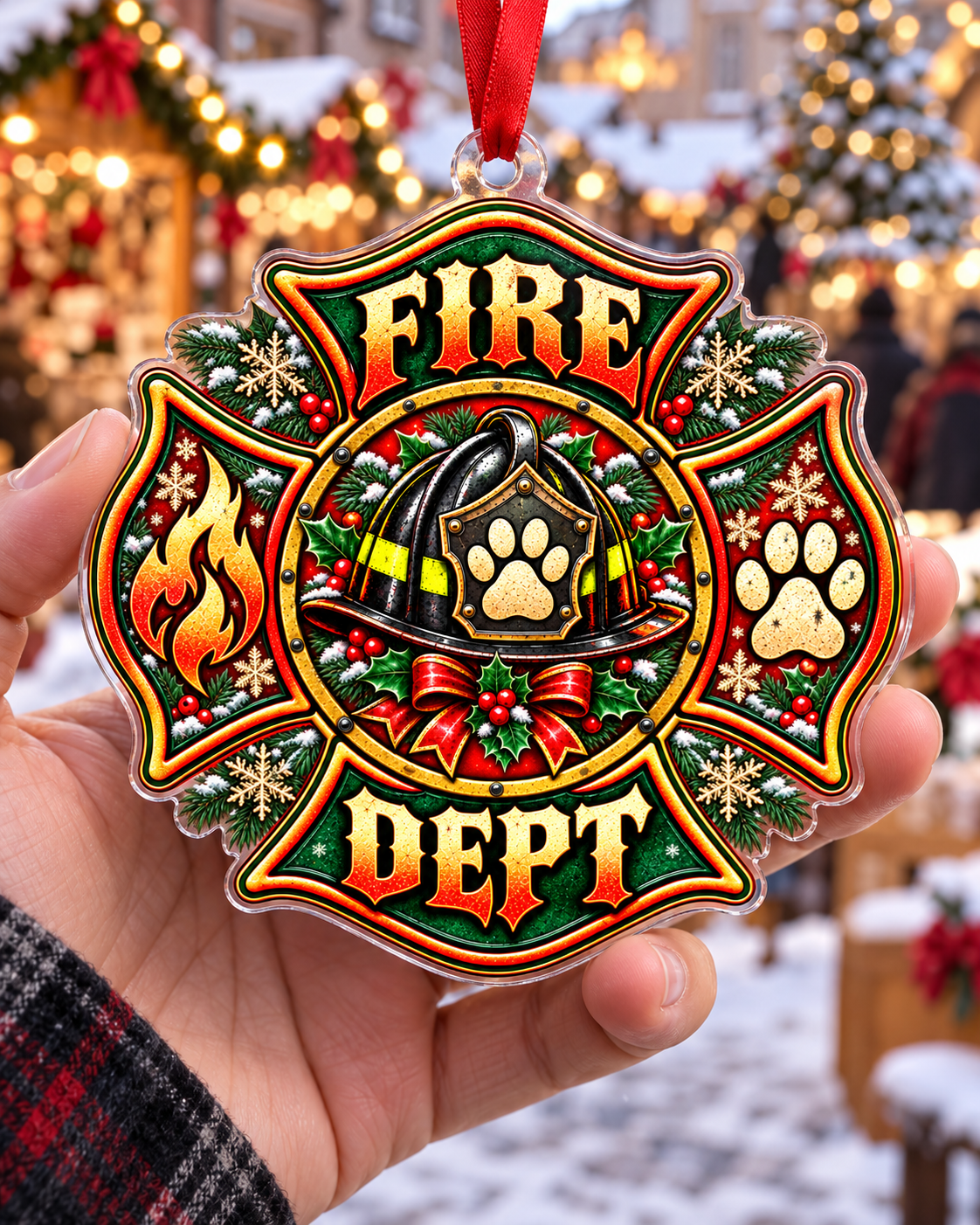Hometown Hero Christmas Ornament