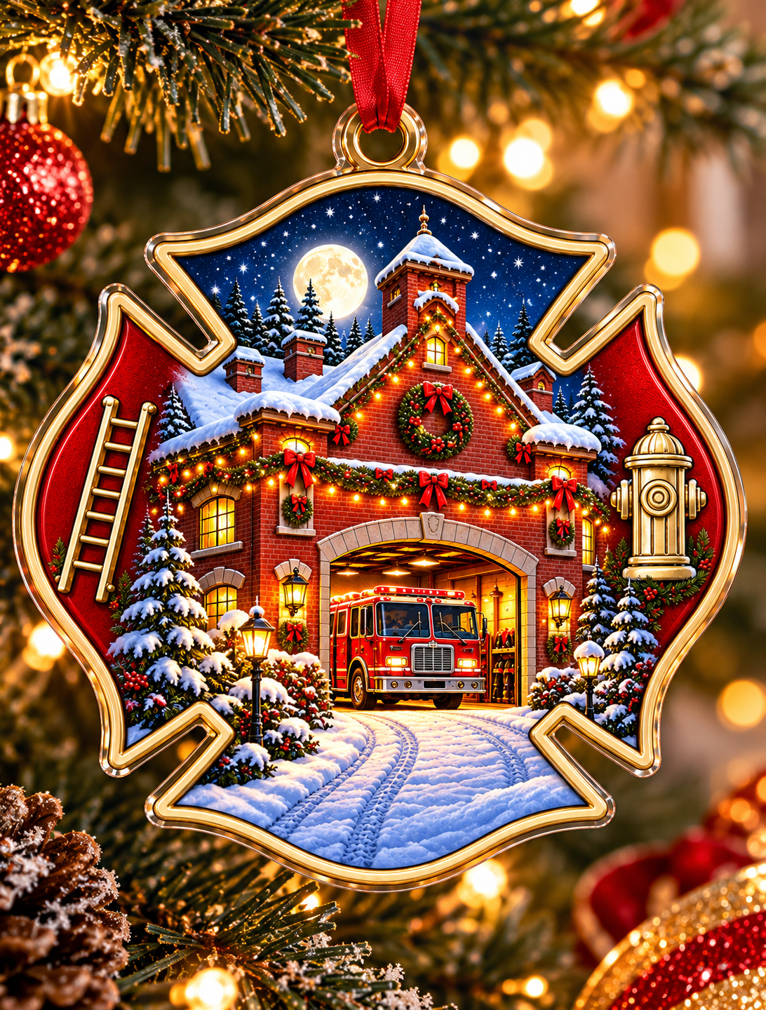 Firefighter Ornament