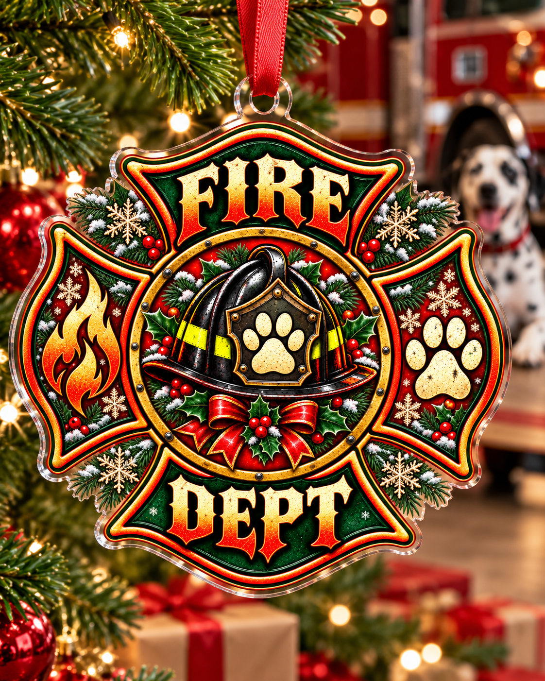 Hometown Hero Christmas Ornament