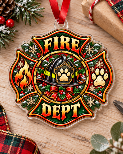 Hometown Hero Christmas Ornament