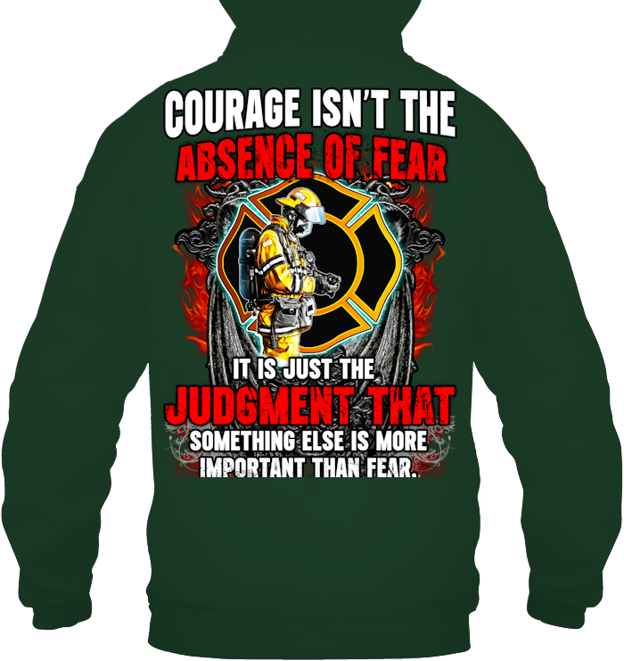 Courage isn’t the absence of fear