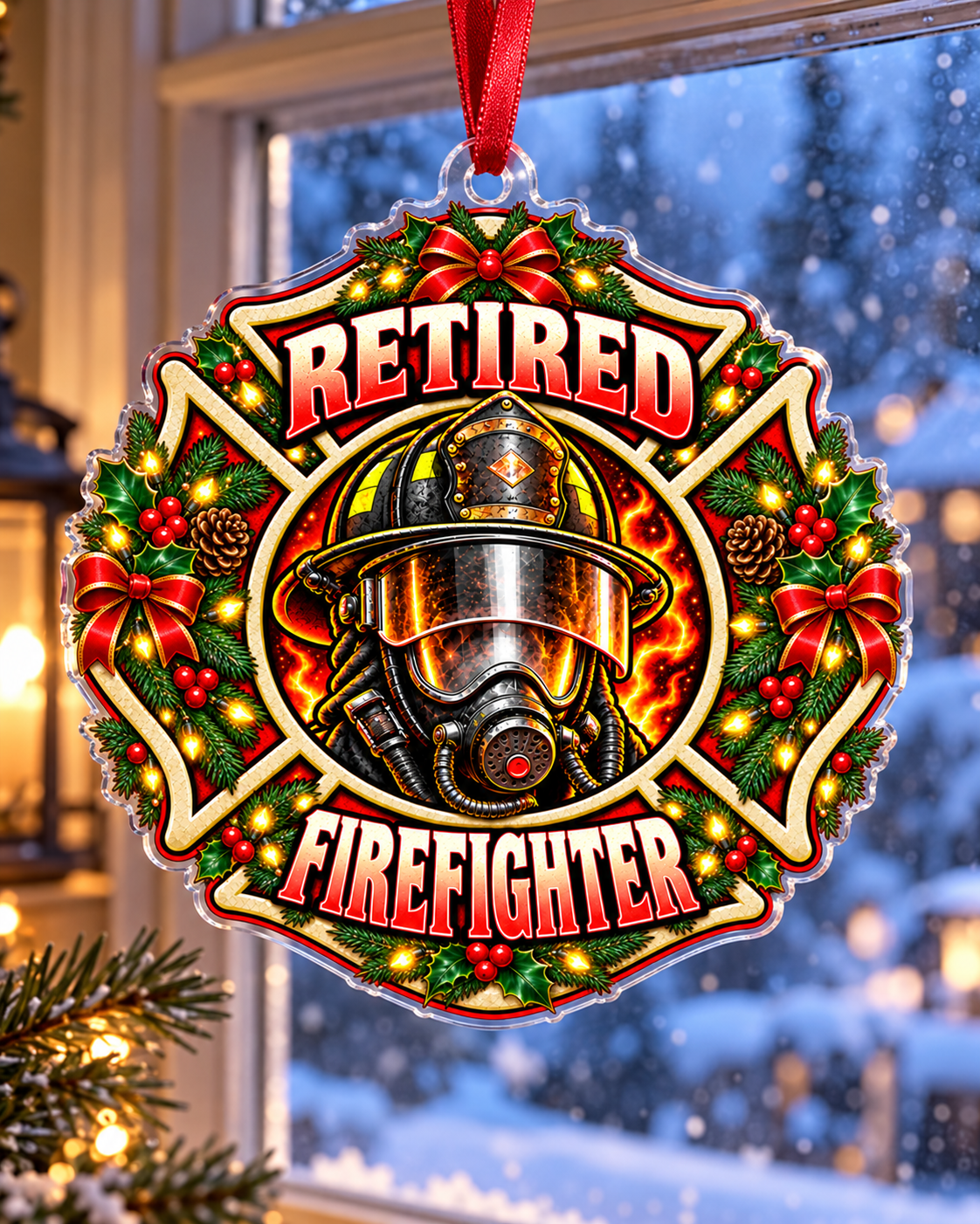 A Hero's Helmet Christmas Keepsake
