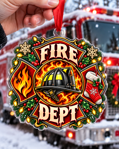 Firehouse Pride Holiday Ornament