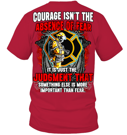 Courage isn’t the absence of fear