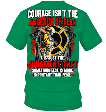 Courage isn’t the absence of fear