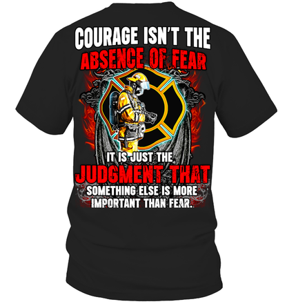 Courage isn’t the absence of fear