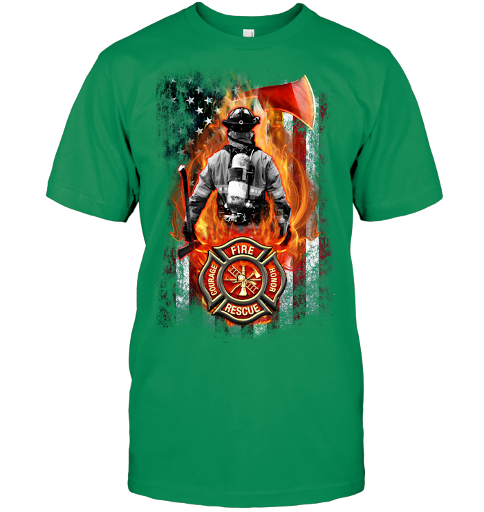 Proud Firefighter T-shirt