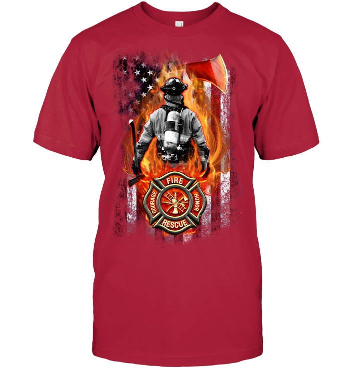 Proud Firefighter T-shirt