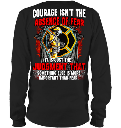 Courage isn’t the absence of fear