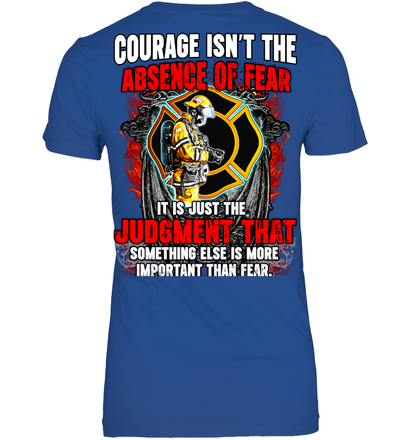 Courage isn’t the absence of fear