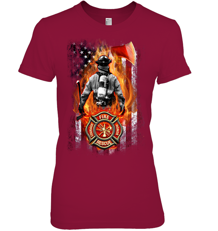 Proud Firefighter T-shirt