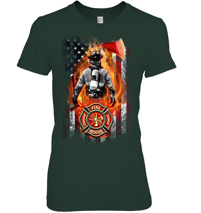 Proud Firefighter T-shirt