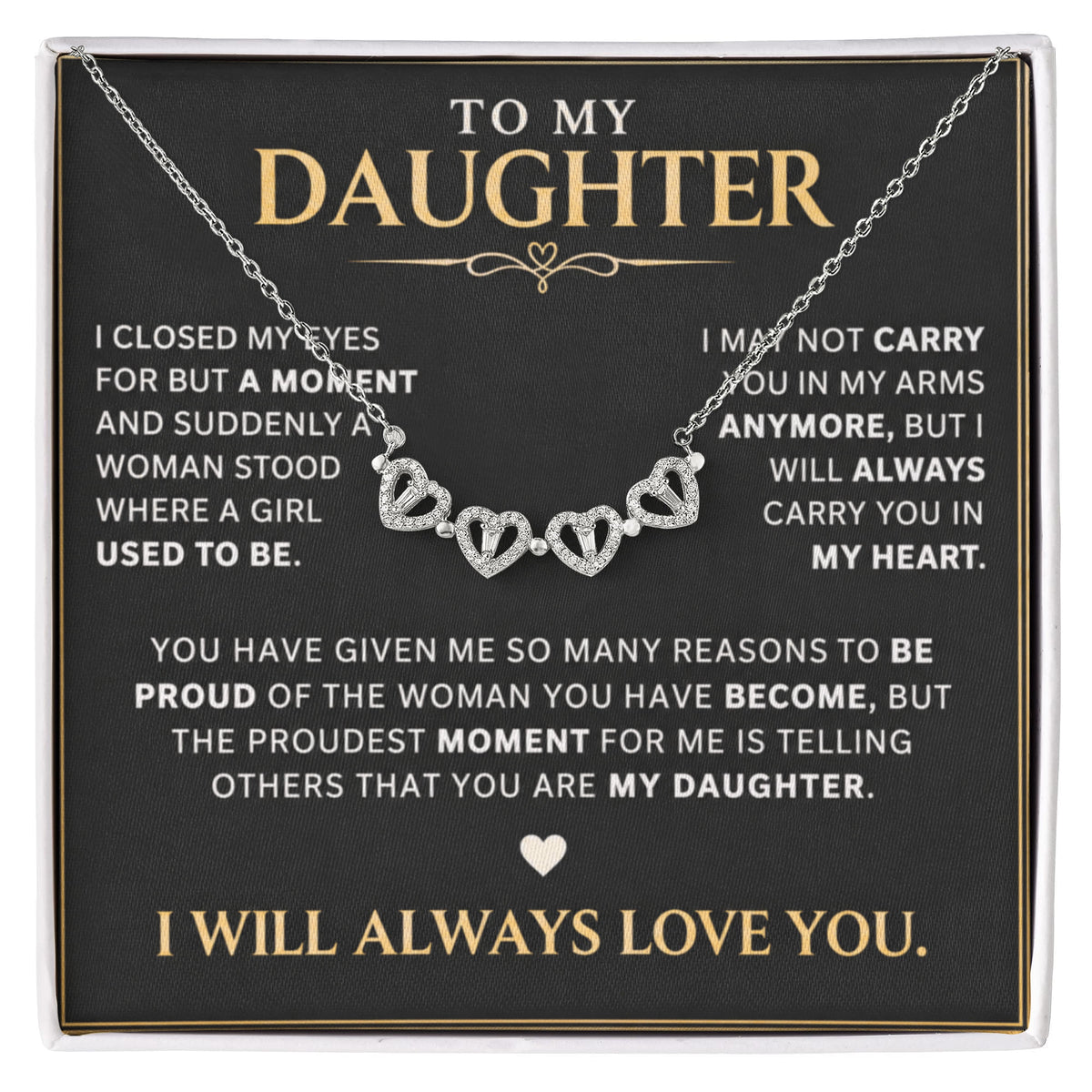 To my daughter