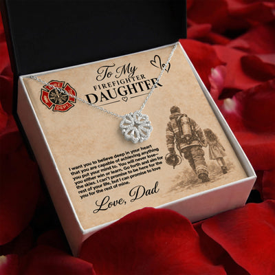 To my Firefighter daughter love dad