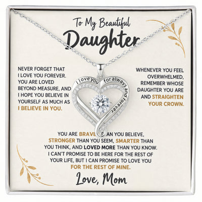 To my beautiful daughter