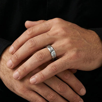 Firefighter Husband Ring - Personalized Engraved Gift
