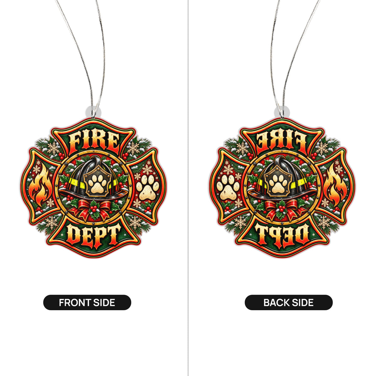Hometown Hero Christmas Ornament