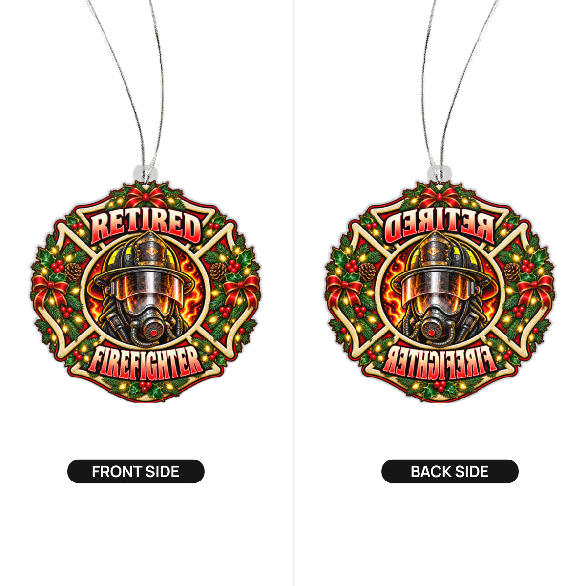 A Hero's Helmet Christmas Keepsake