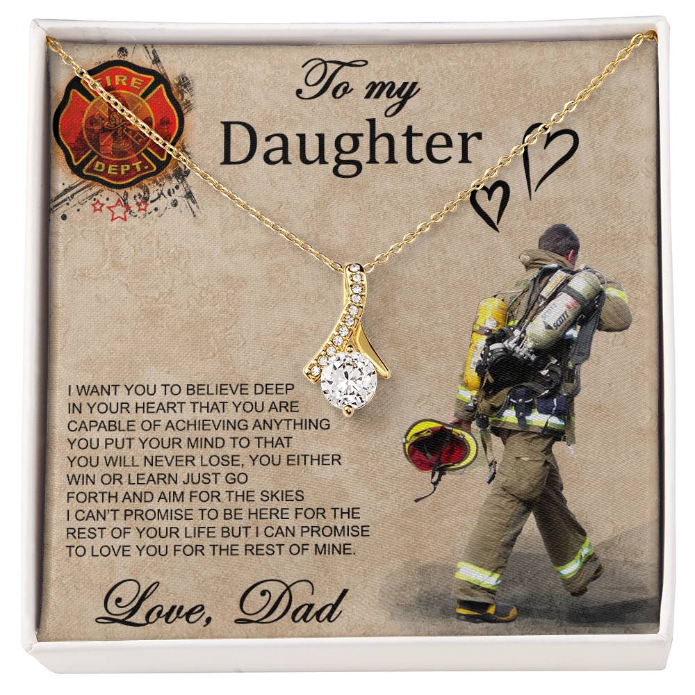 To My Daughter, Love Dad.