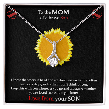 To the mom of a brave son