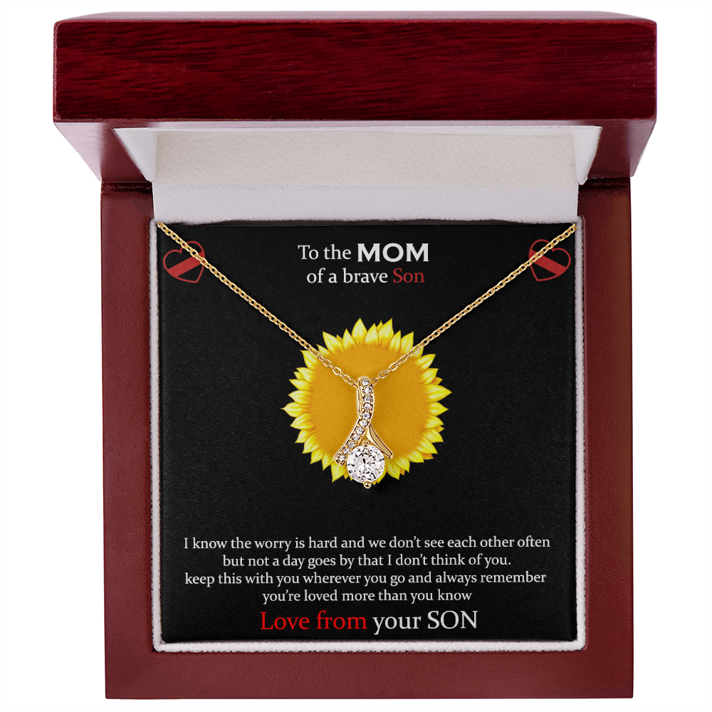 To the mom of a brave son