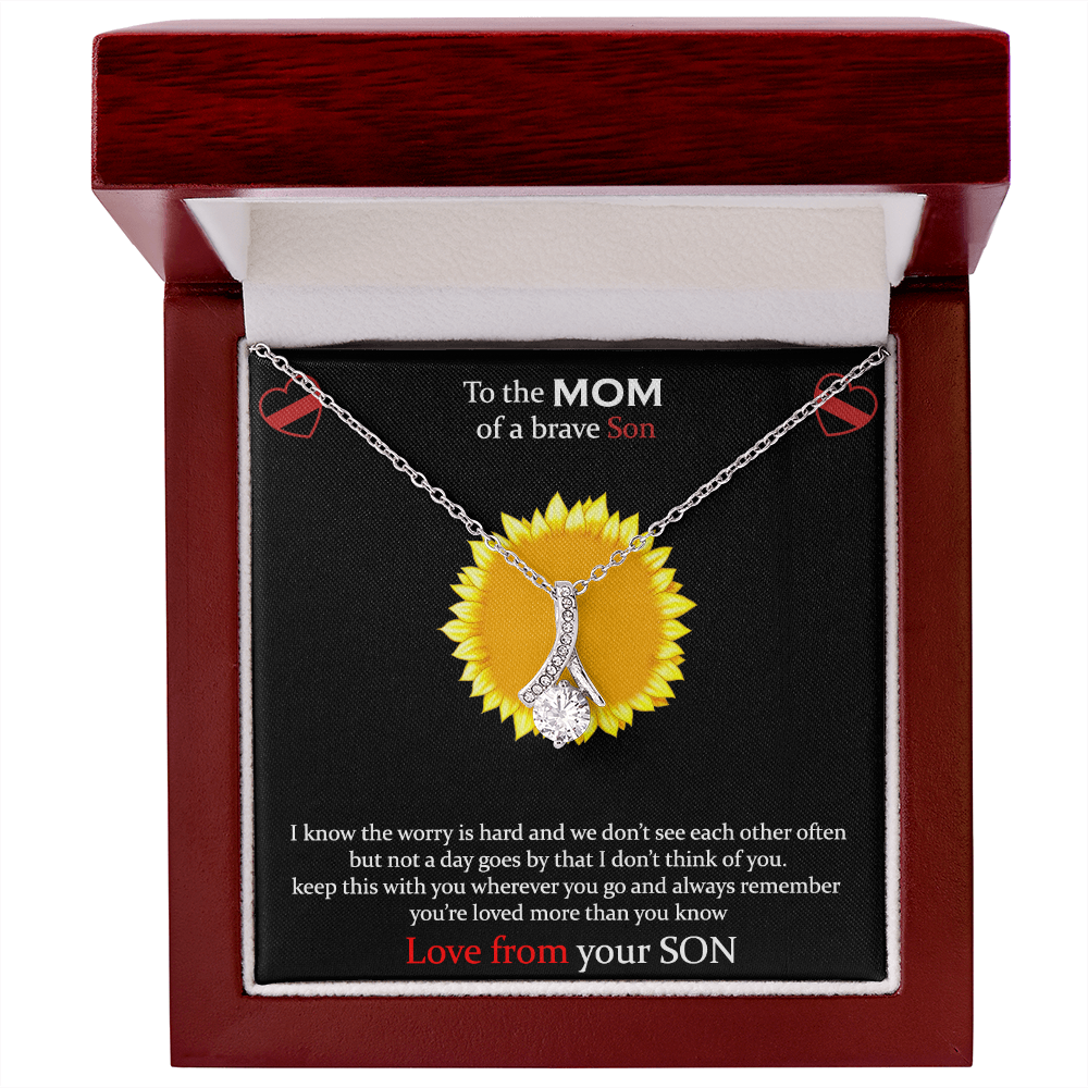 To the mom of a brave son