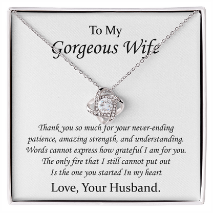 To My Gorgeous Wife