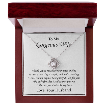 To My Gorgeous Wife