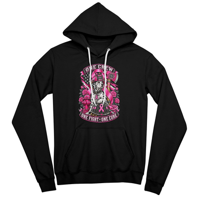 One Crew One Fight One Cure Pullover Fleece Hoodie.