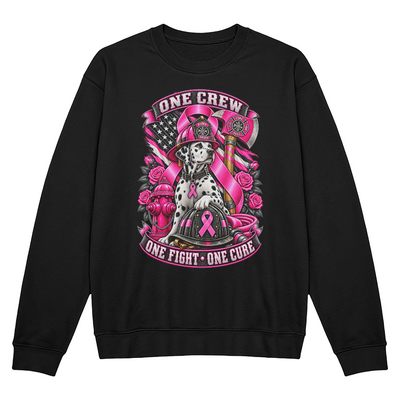 One Crew One Fight One Cure Unisex Crewneck